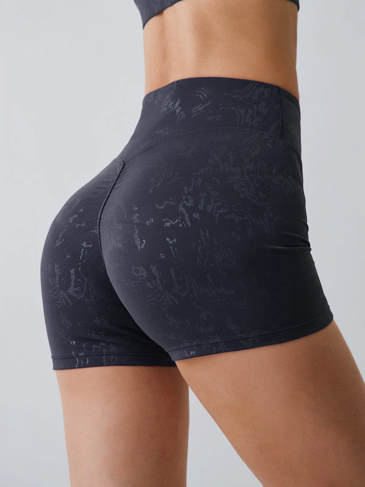 Embossed Pattern Sports Shorts sold by BERLOOK product image thumbnail 2