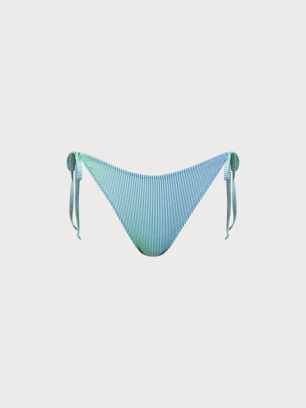 Green Gradient Tie Bikini Bottom sold by BERLOOK