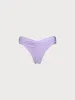 Purple  Ruched Bikini Bottom sold by BERLOOK
