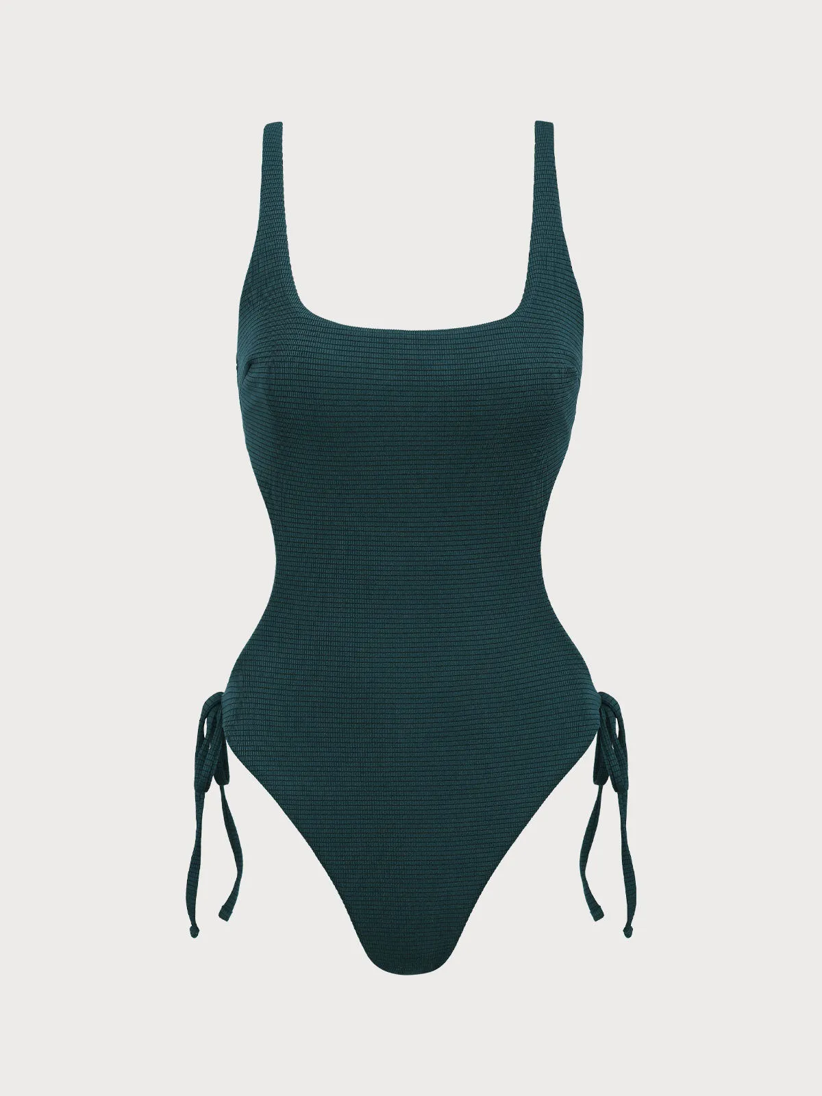 Dark Green X Cross One-Piece Swimsuit sold by BERLOOK product image thumbnail 5