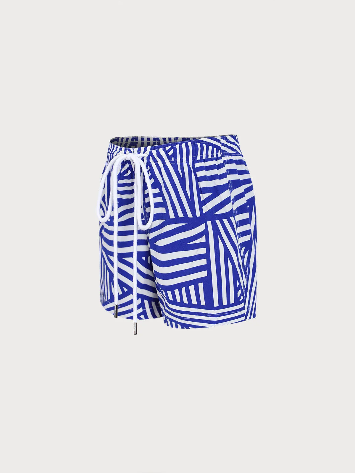 Boys' Navy Geometric Swim Shorts sold by BERLOOK product image thumbnail 2