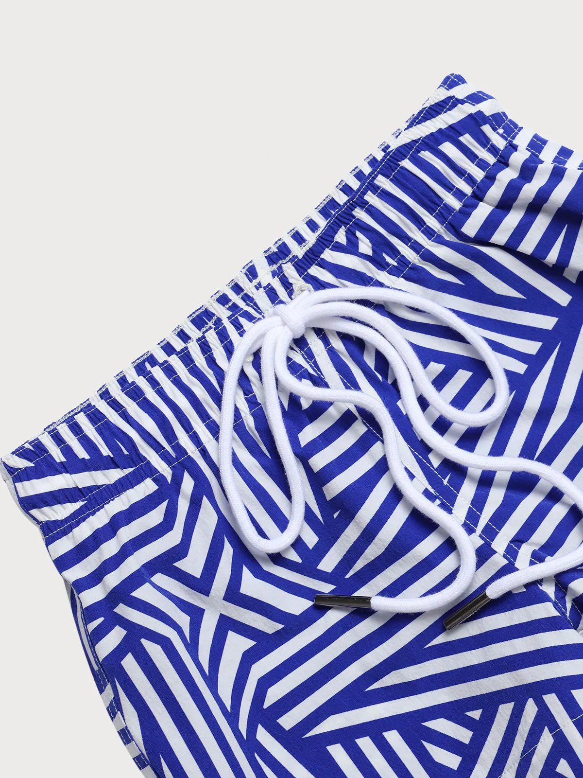 Boys' Navy Geometric Swim Shorts sold by BERLOOK product image thumbnail 5