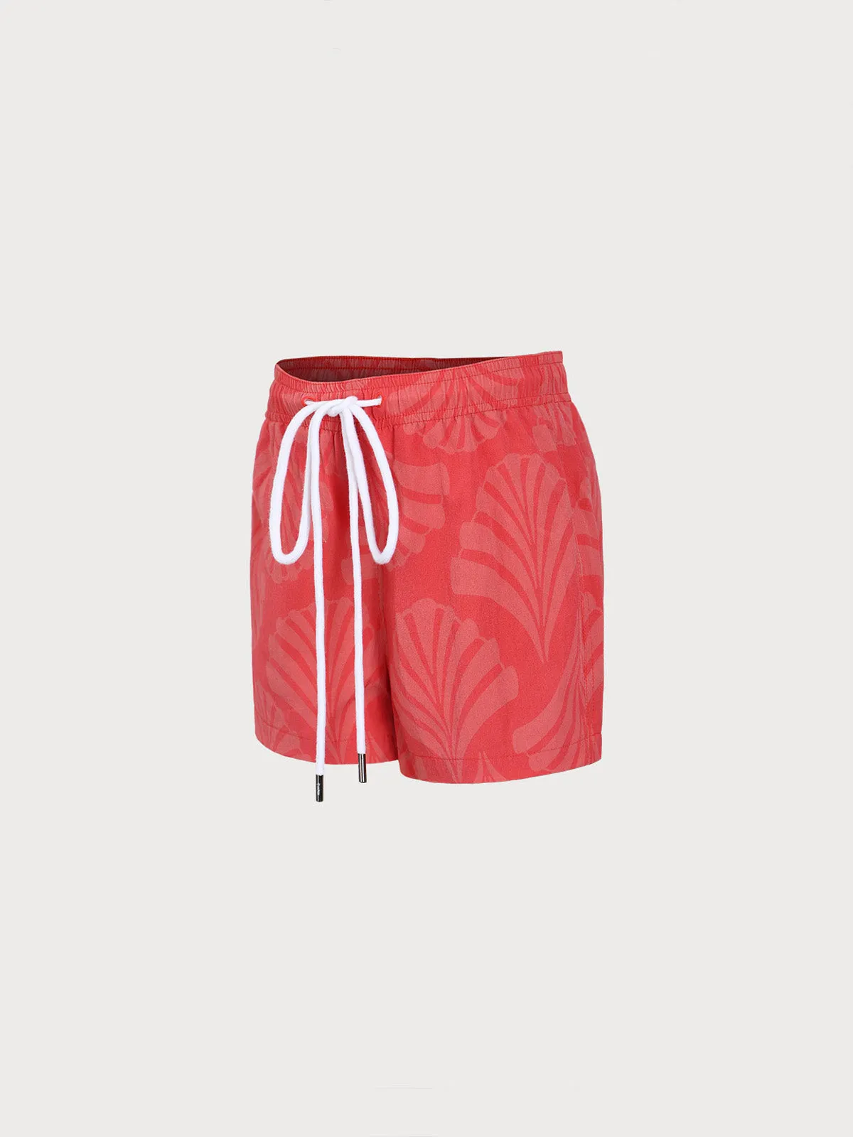 Boys' Red Floral Swim Shorts sold by BERLOOK product image thumbnail 2