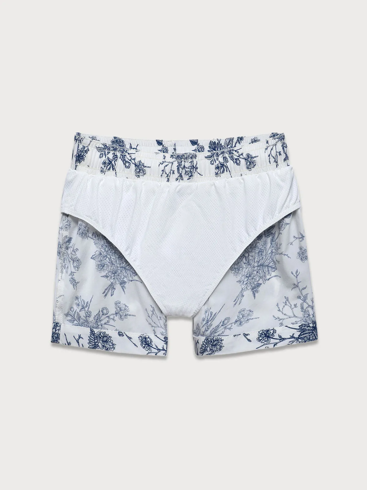 Boys' Blue Floral Swim Shorts sold by BERLOOK product image thumbnail 4