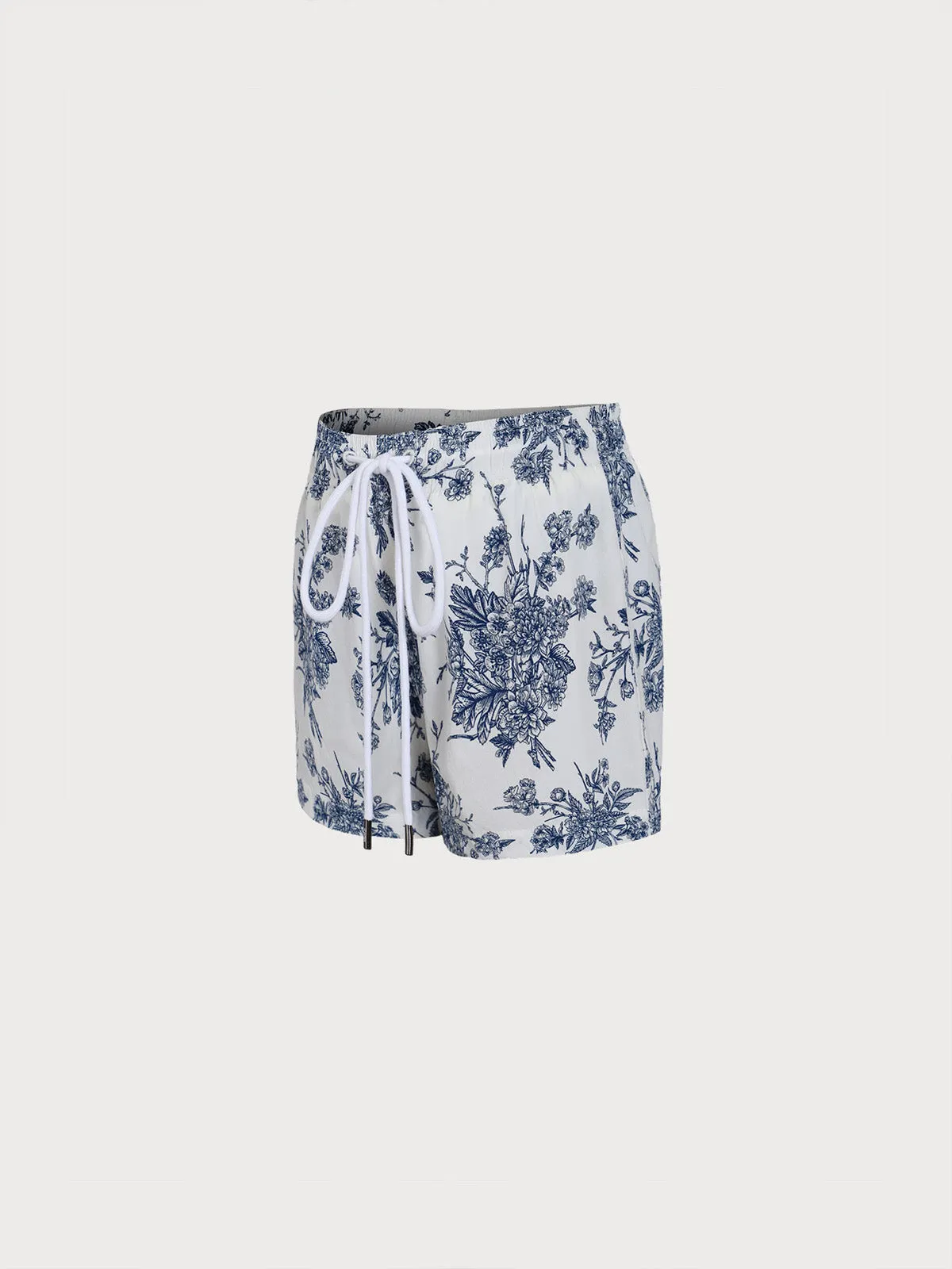 Boys' Blue Floral Swim Shorts sold by BERLOOK product image thumbnail 2