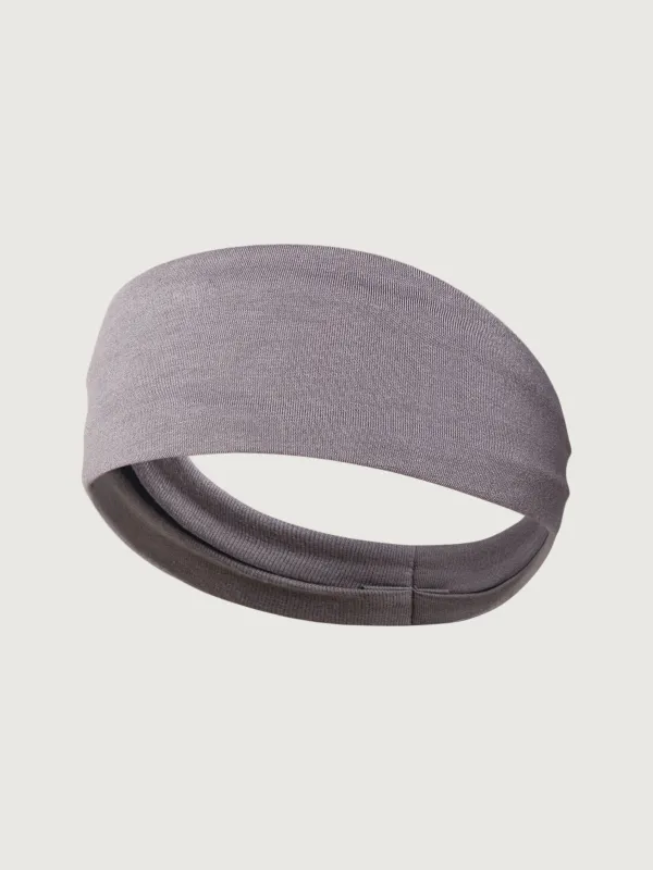 Grey Quick-Dry Sports Headband sold by BERLOOK