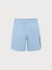 Hapnix® - The Light Blue Men's 5" Swim Trunks sold by BERLOOK