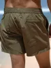 Hapnix® - The Army Green Men's 5" Swim Trunks sold by BERLOOK