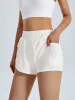 White Easy Fit Breathe Shorts sold by BERLOOK
