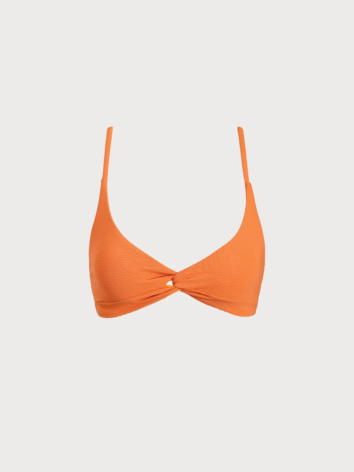 Orange Twist Backless Bikini Top sold by BERLOOK product image thumbnail 5