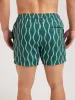Hapnix® - Men's Green 5" Swim Trunks sold by BERLOOK
