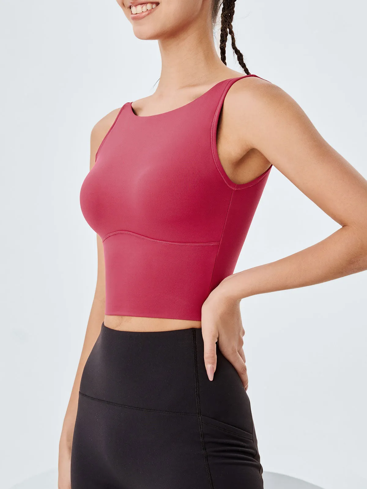 Rose Red X Cross Tank Top - Light Support sold by BERLOOK product image thumbnail 2