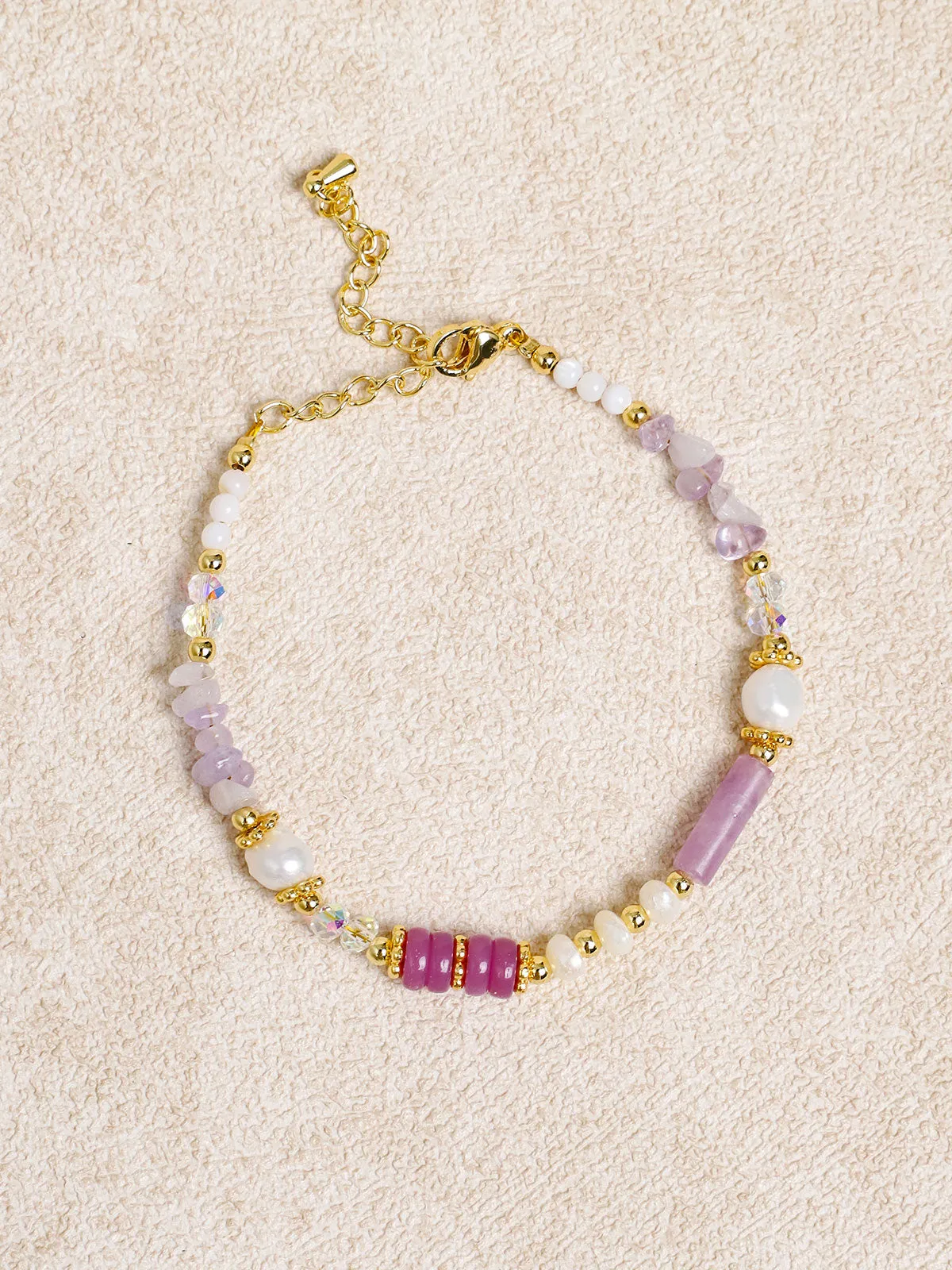 Elegant Purple Crystal Bracelet sold by BERLOOK