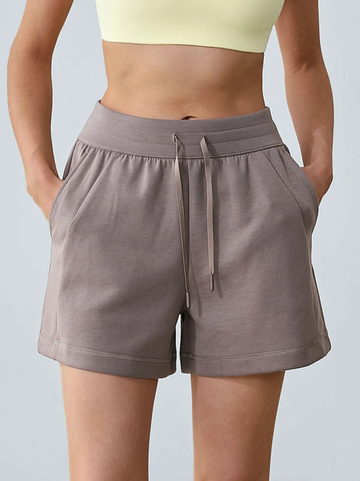 Drawstring Pockets Athletic Shorts sold by BERLOOK product image thumbnail 3
