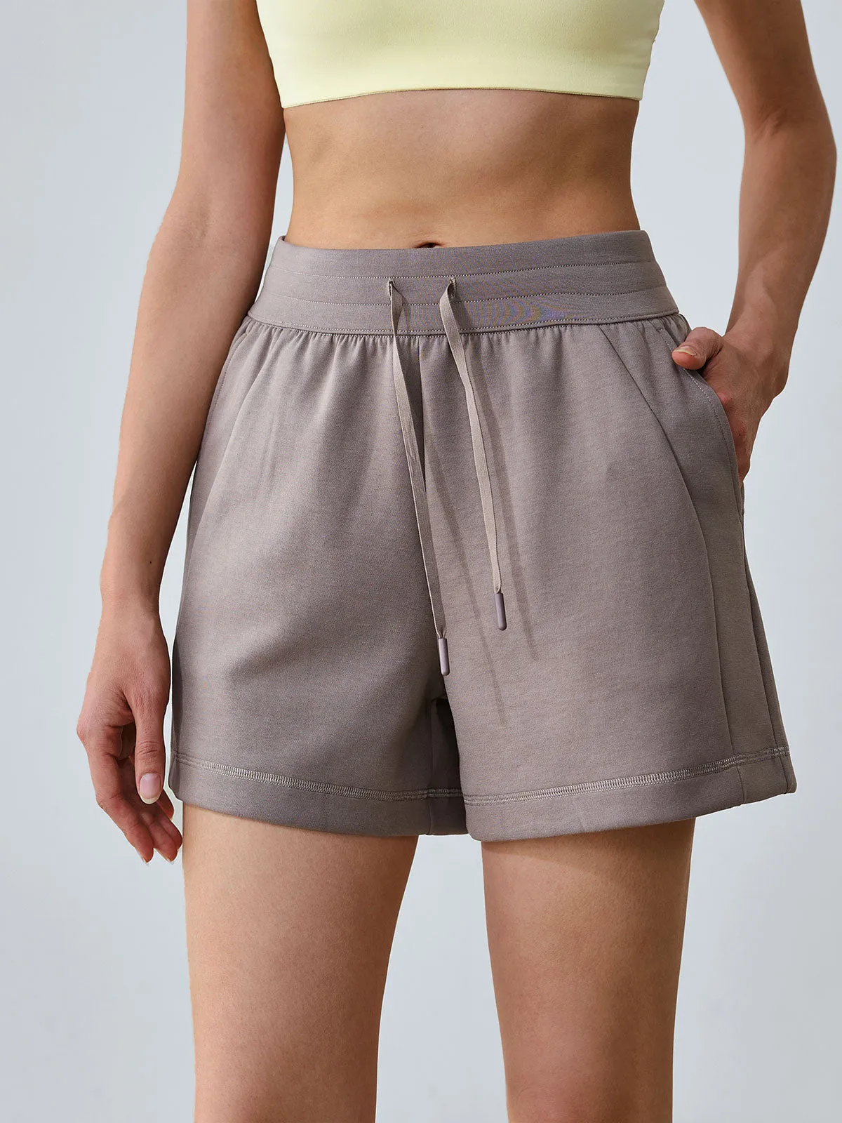 Drawstring Pockets Athletic Shorts sold by BERLOOK
