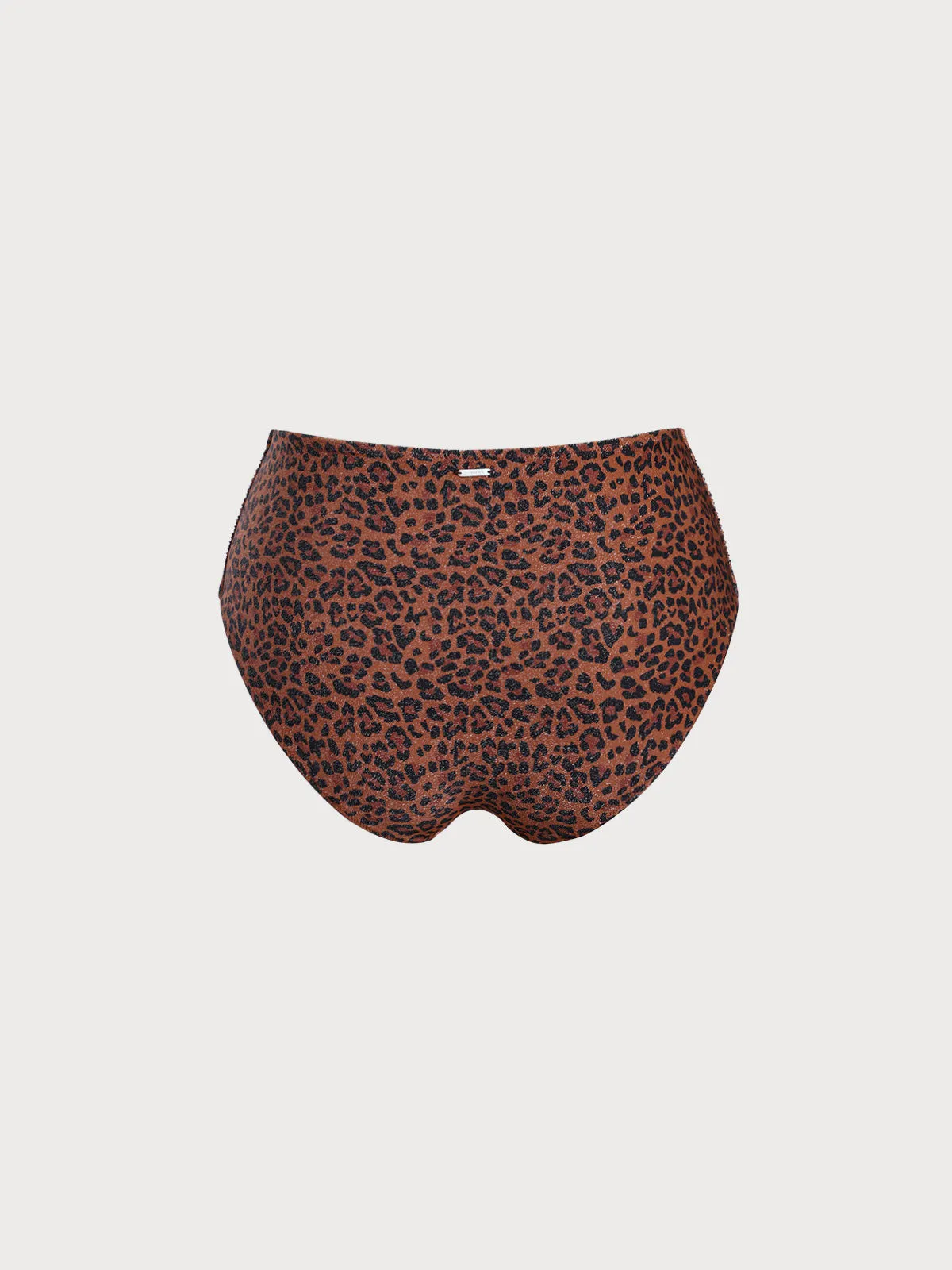 Leopard Print Plus Size Bikini Bottom sold by BERLOOK product image thumbnail 2