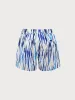 Hapnix® - The Blue Glacier Men's 5" Swim Trunks sold by BERLOOK