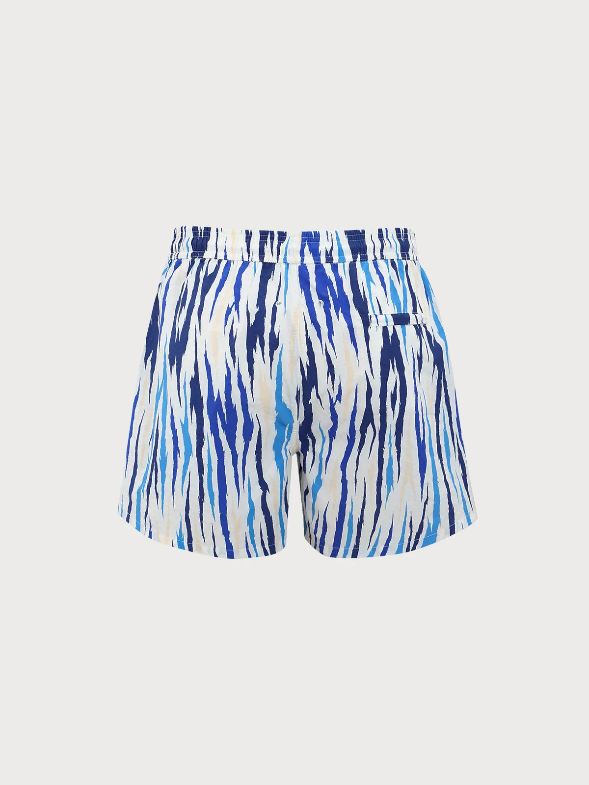 Hapnix® - The Blue Glacier Men's 5" Swim Trunks sold by BERLOOK product image thumbnail 2