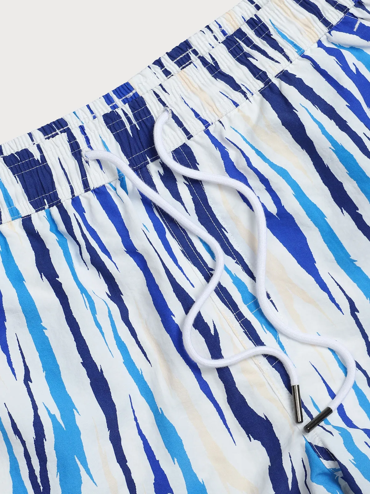 Hapnix® - The Blue Glacier Men's 5" Swim Trunks sold by BERLOOK product image thumbnail 4