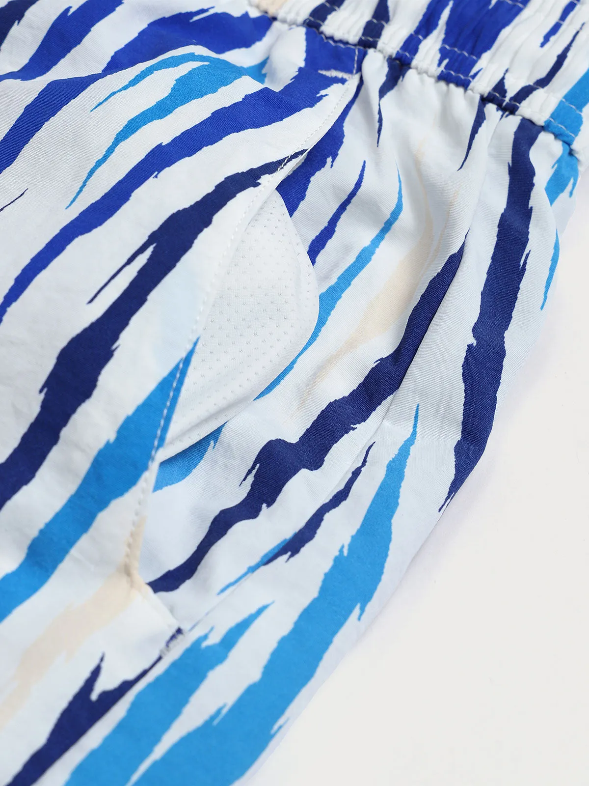 Hapnix® - The Blue Glacier Men's 5" Swim Trunks sold by BERLOOK product image thumbnail 5