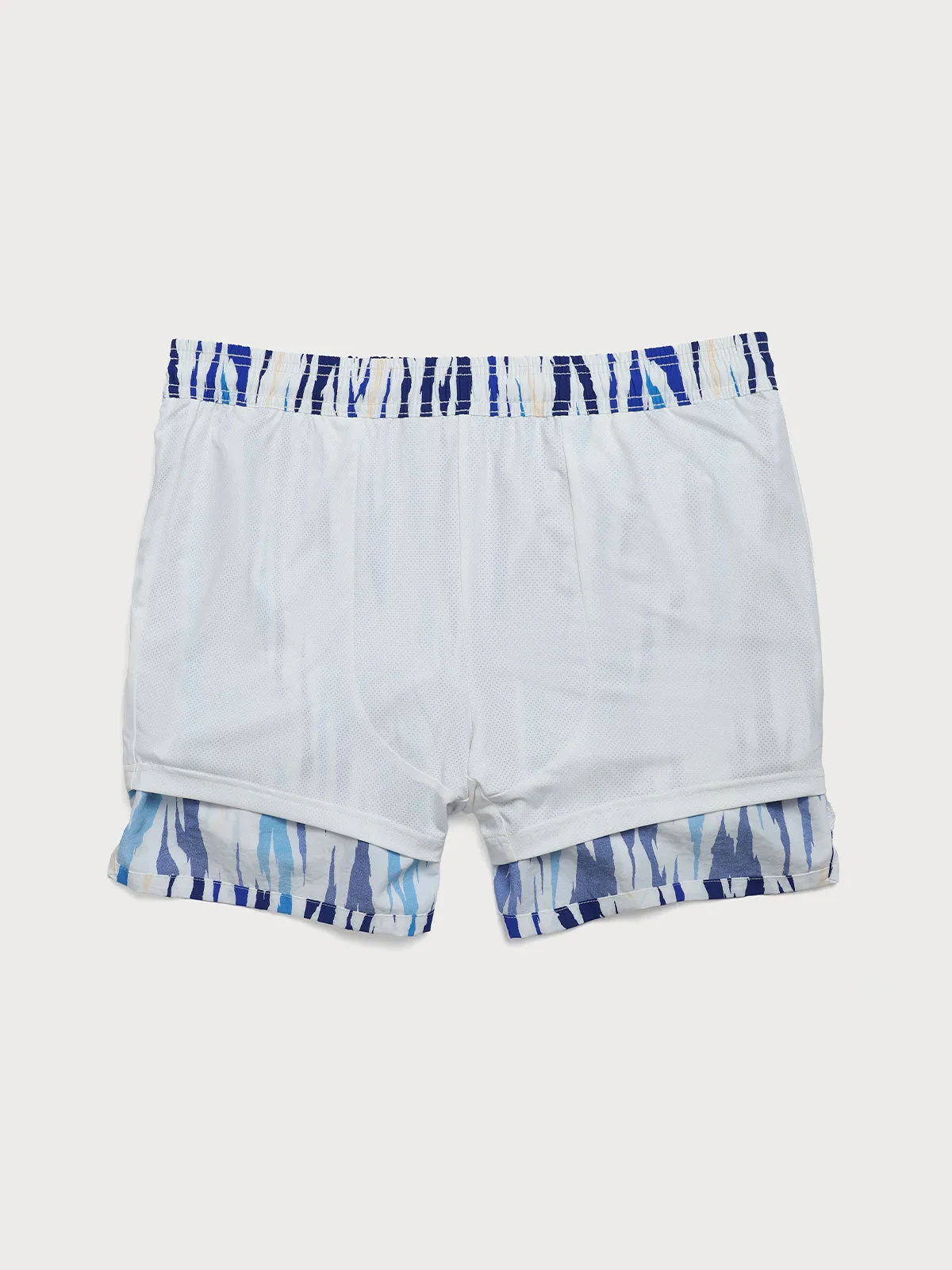 Hapnix® - The Blue Glacier Men's 5" Swim Trunks sold by BERLOOK product image thumbnail 3