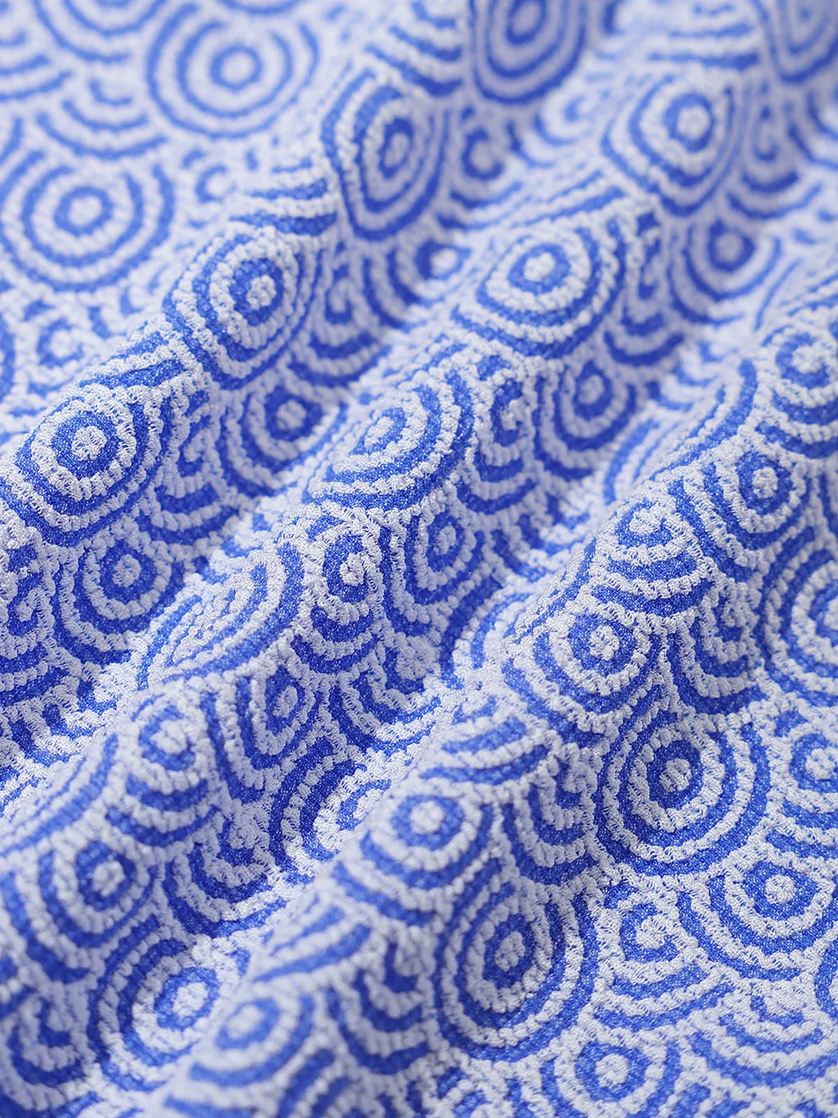 Blue Jacquard Cutout Surf Bra sold by BERLOOK product image thumbnail 4