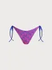Rose Jacquard Tie Bikini Bottom sold by BERLOOK