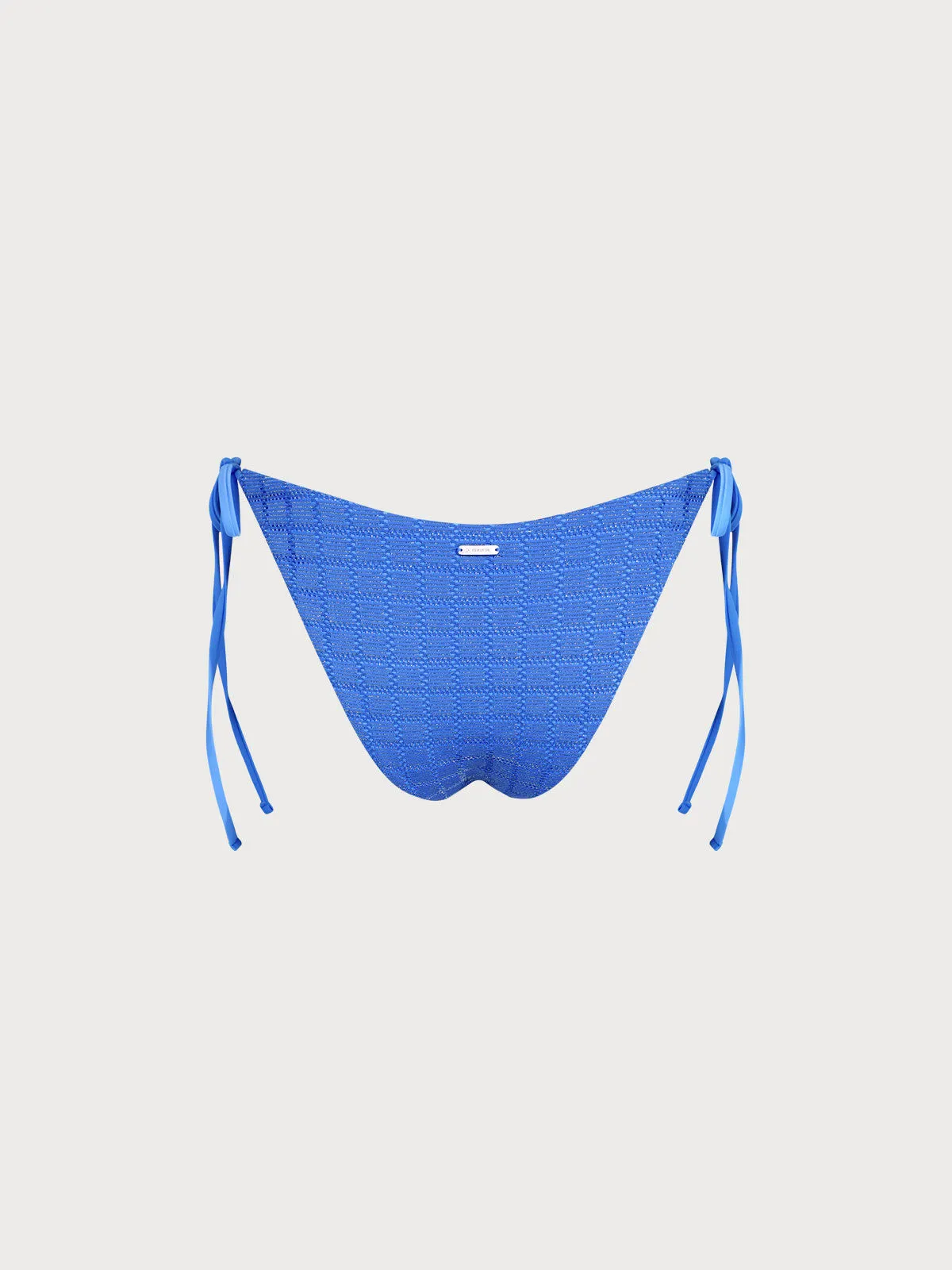 Blue Mesh Tie Bikini Bottom sold by BERLOOK product image thumbnail 2