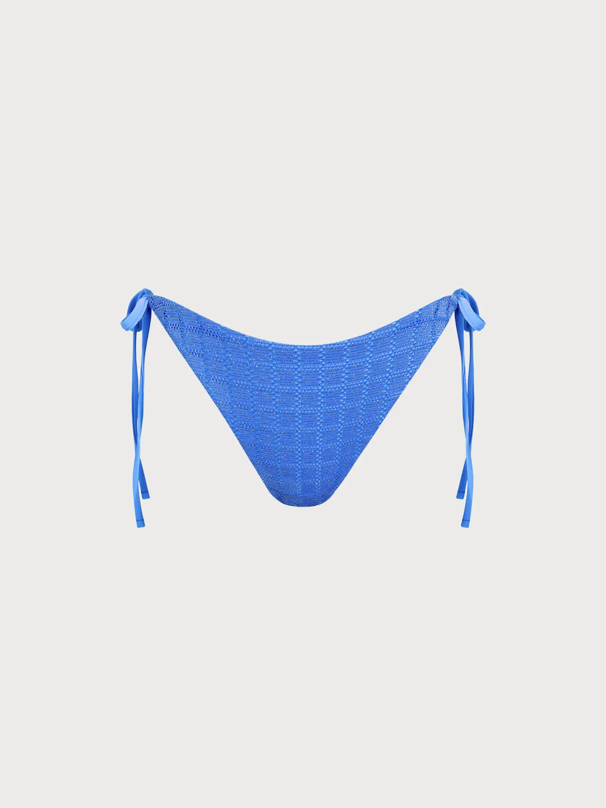 Blue Mesh Tie Bikini Bottom sold by BERLOOK