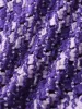 Purple Striped Crochet Bikini Top sold by BERLOOK