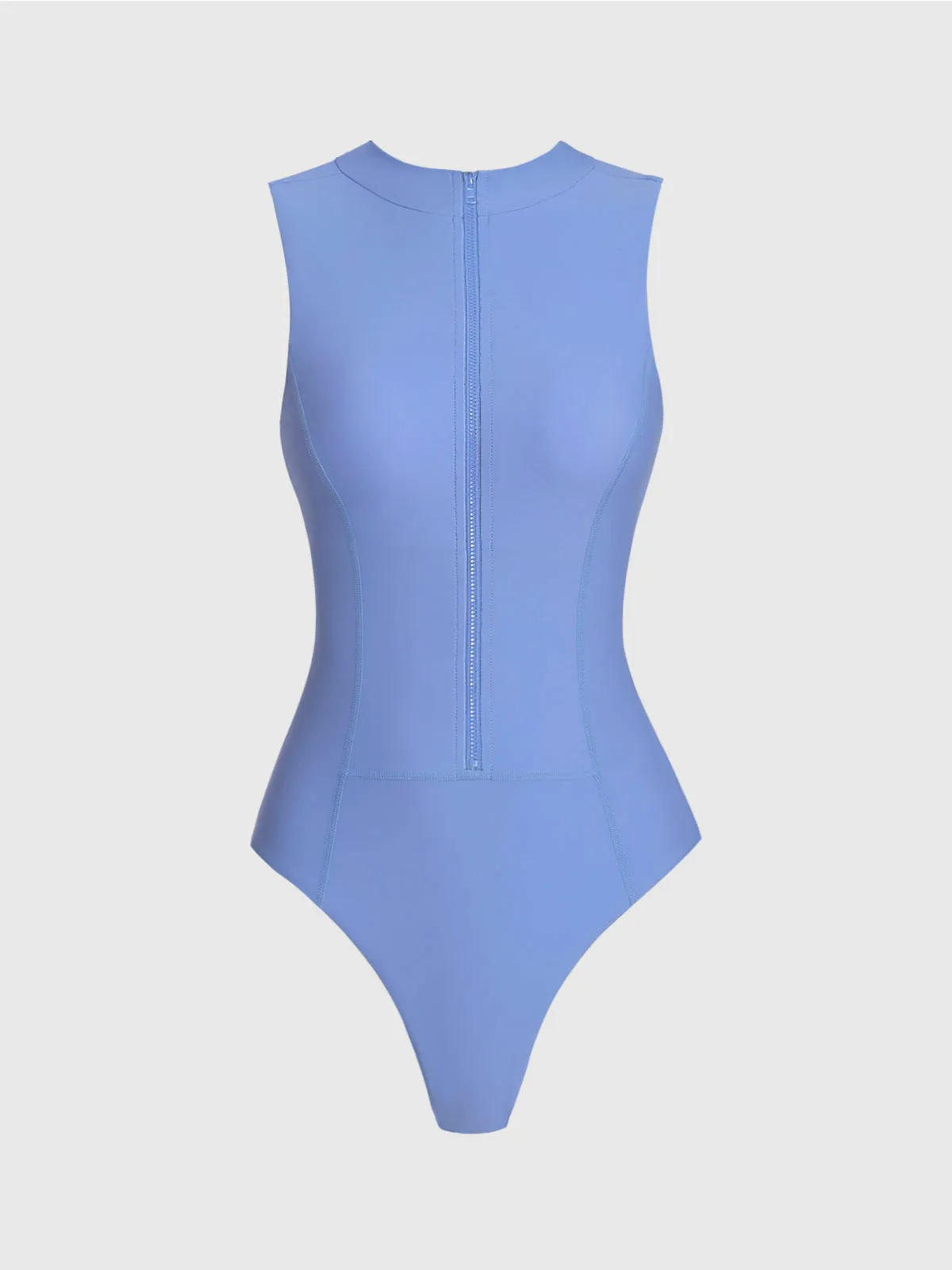 Light Blue Surf One Piece sold by BERLOOK