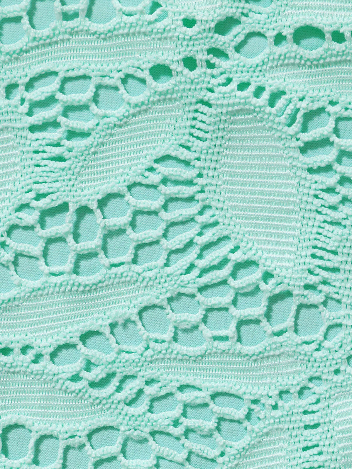 Cyan Textured Bikini Bottom sold by BERLOOK product image thumbnail 3