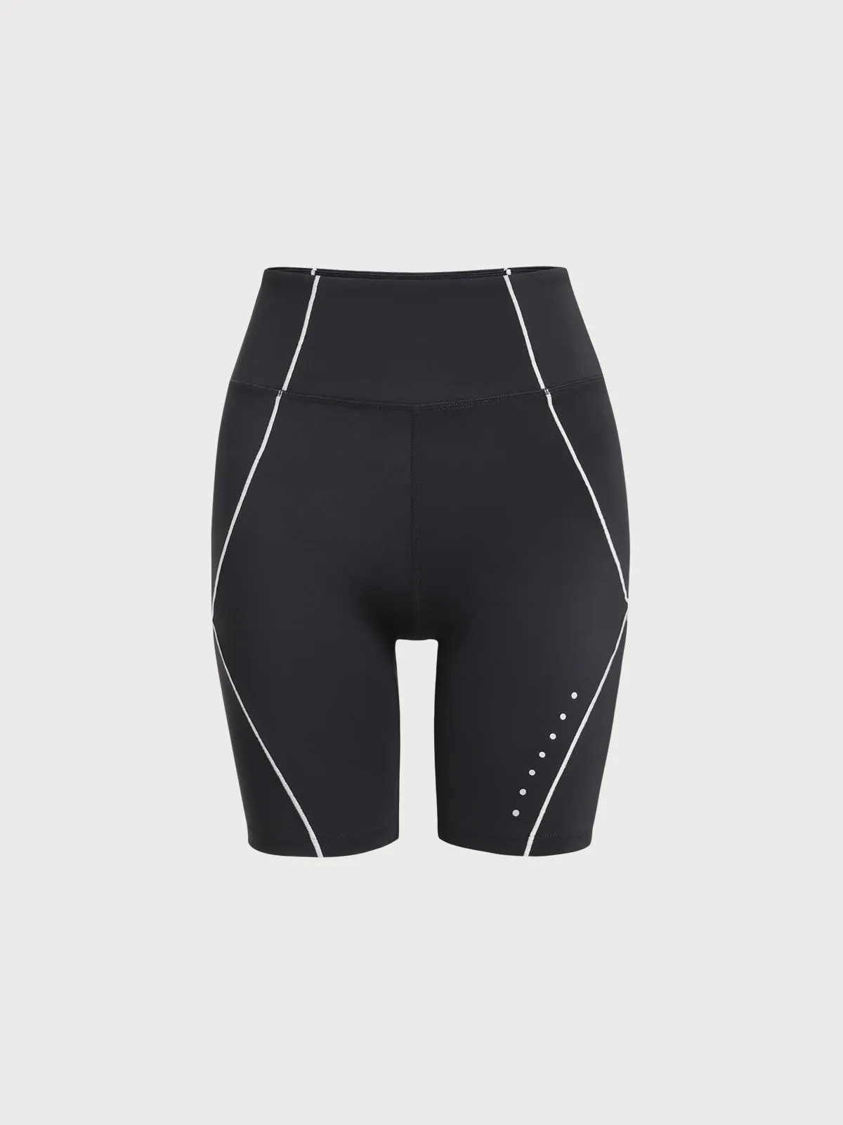 Black Line Workout Shorts sold by BERLOOK