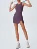 Purple X-Back Tennis Dress sold by BERLOOK