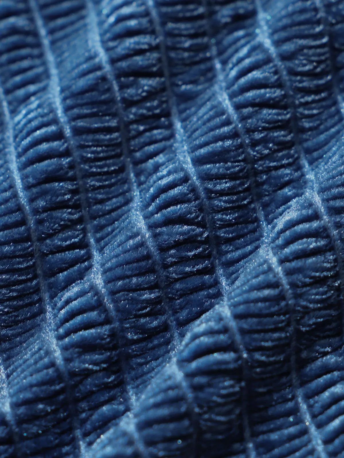 Blue Gradient Textured Bikini Bottom sold by BERLOOK product image thumbnail 4