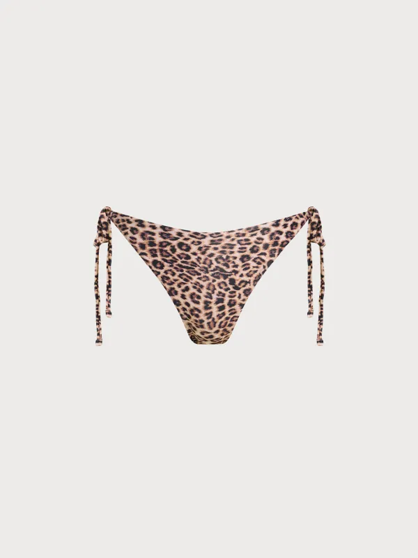 Leopard Print Reversible Bikini Bottom sold by BERLOOK