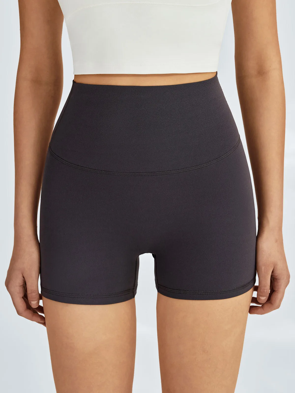 Dark Grey Sports Shorts 3" sold by BERLOOK