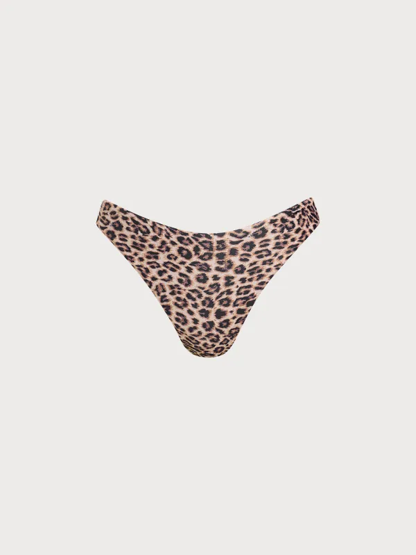Wild Leopard Bikini Bottom sold by BERLOOK