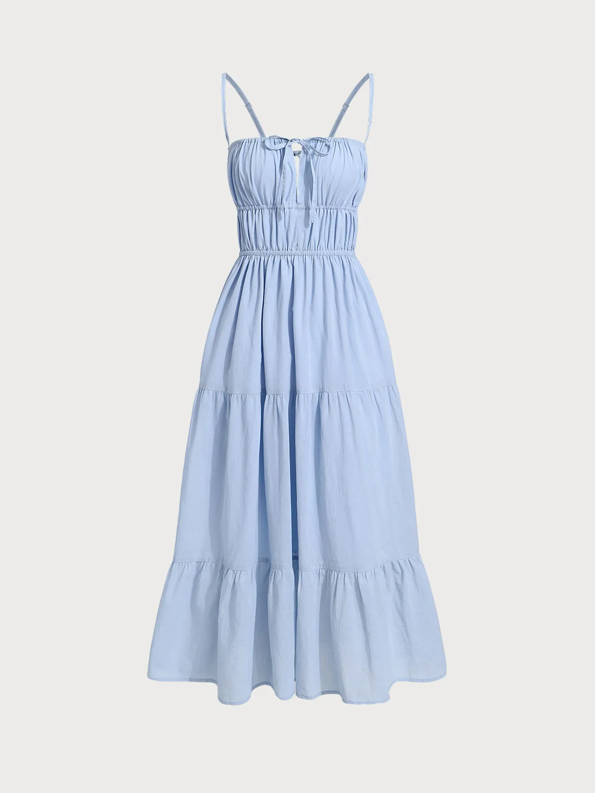 Light Blue Midi Beach Dress sold by BERLOOK