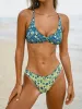 Blue Reversible Print Bikini Bottom sold by BERLOOK