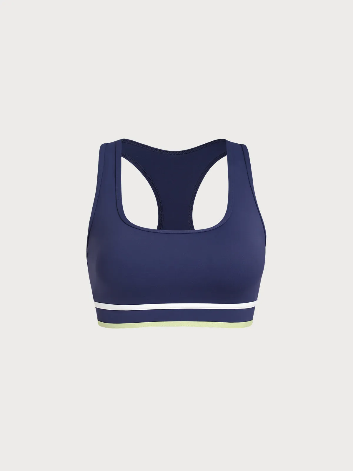 Blue Line U Neck Sports Bra - Light Support sold by BERLOOK