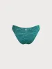Dark Green Jacquard Bikini Bottom sold by BERLOOK