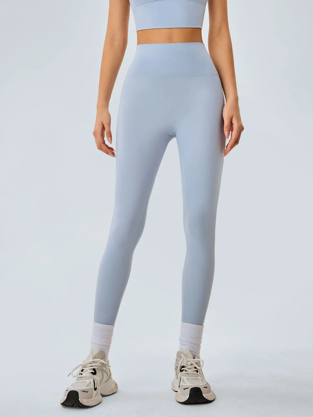 Light Blue Cut Out Leggings 24" sold by BERLOOK product image thumbnail 2