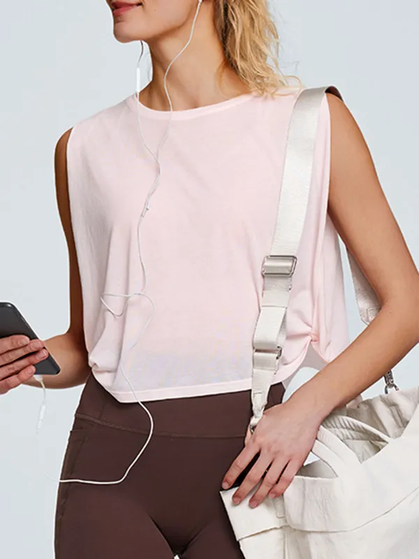 Pink Sporty Cover-Up sold by BERLOOK