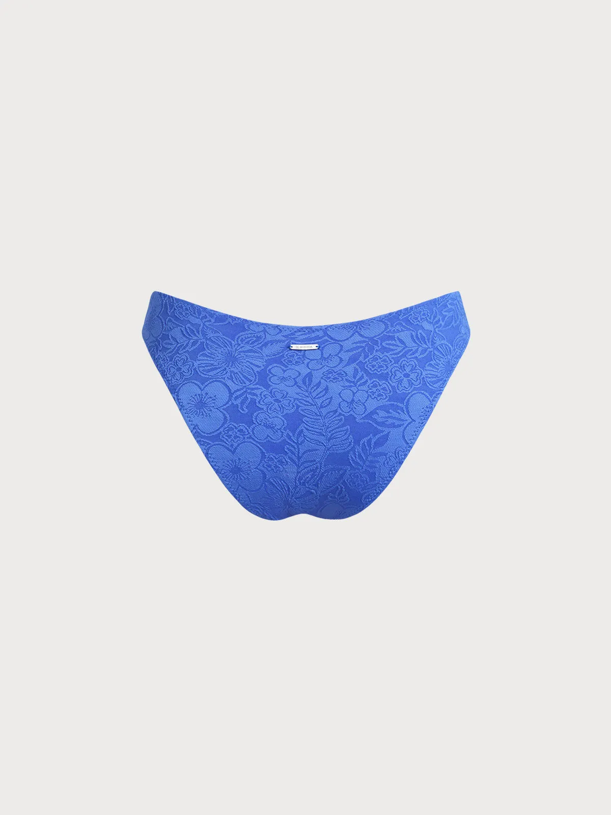 Blue Textured O-Ring Bikini Bottom sold by BERLOOK product image thumbnail 2