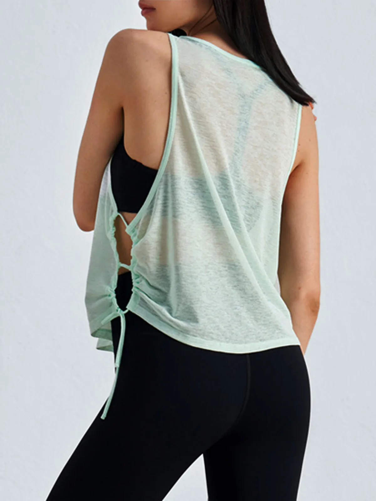 Light Green Sports Cover-Up sold by BERLOOK product image thumbnail 3