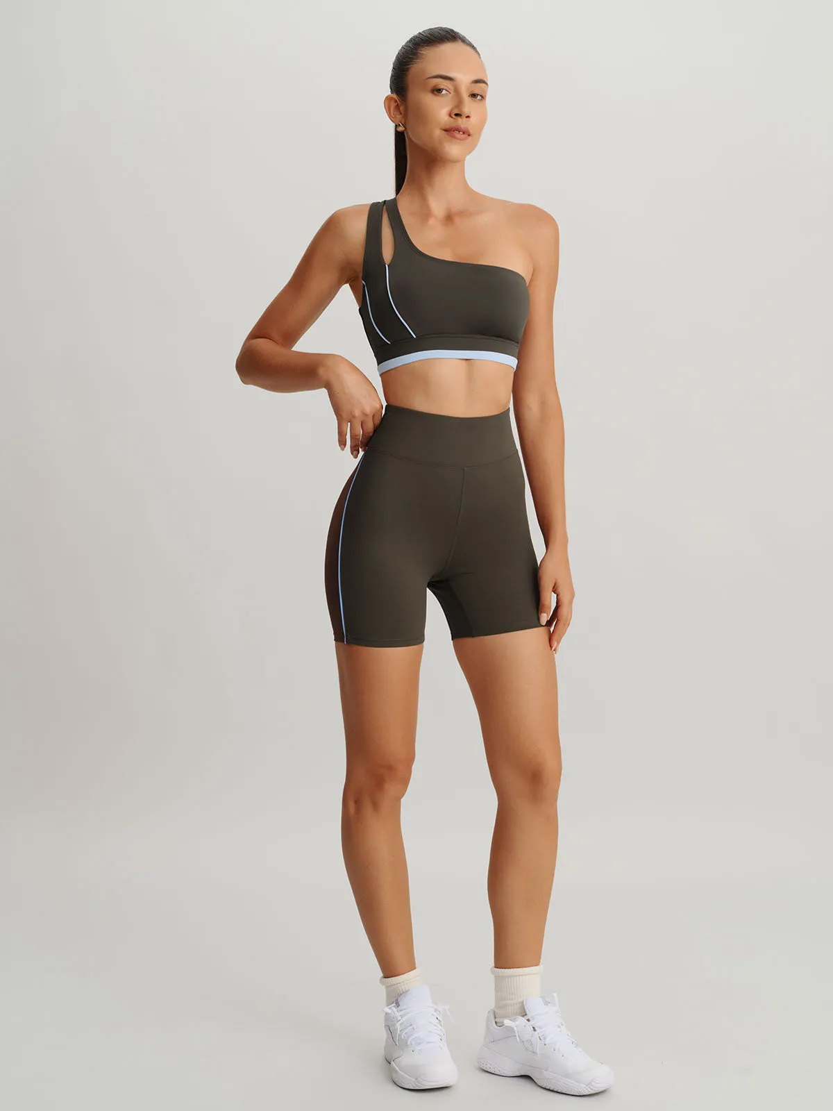 Brown Line Sports Shorts 3" sold by BERLOOK product image thumbnail 3