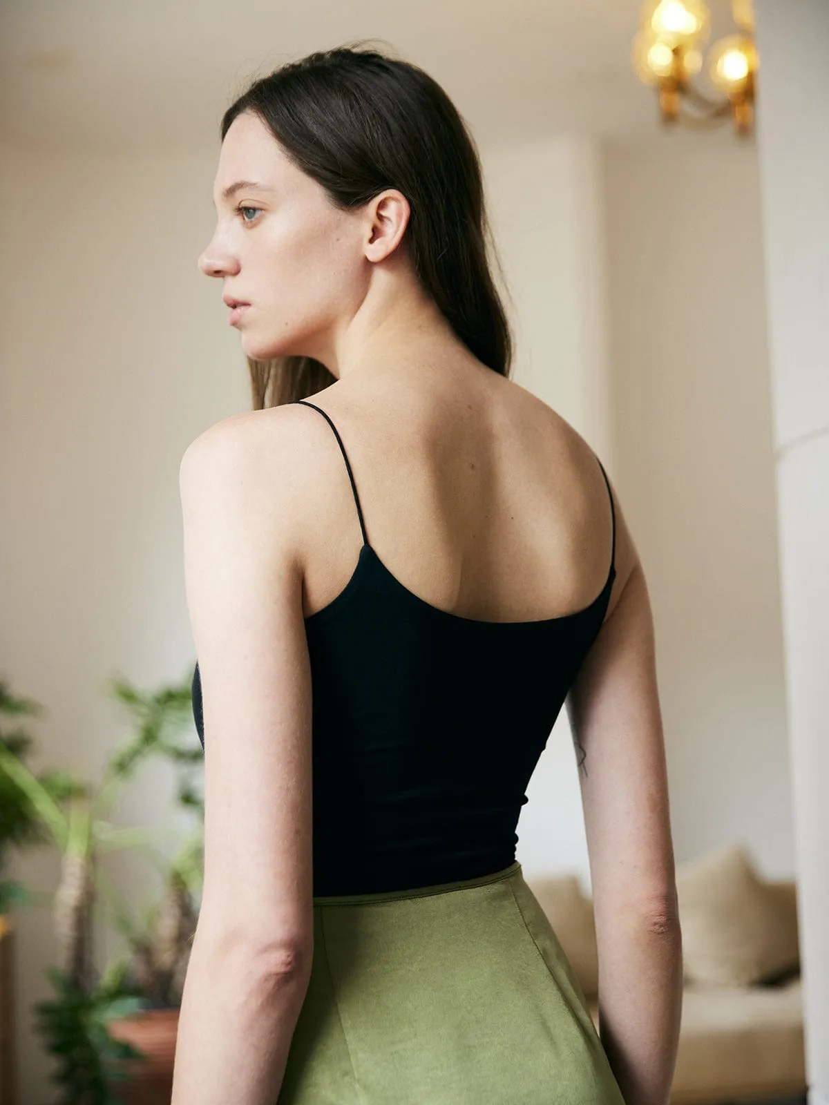 Ribbed TENCEL™ Modal Fibers Cami Top sold by BERLOOK product image thumbnail 5