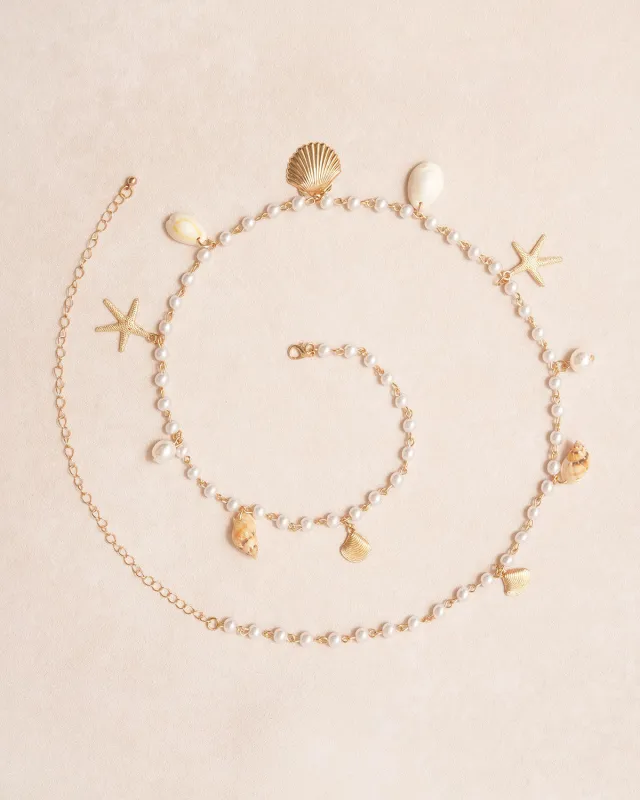 Ocean Shell Waist Chain sold by BERLOOK