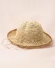 Boho Beige Wide-Brim Hat sold by BERLOOK